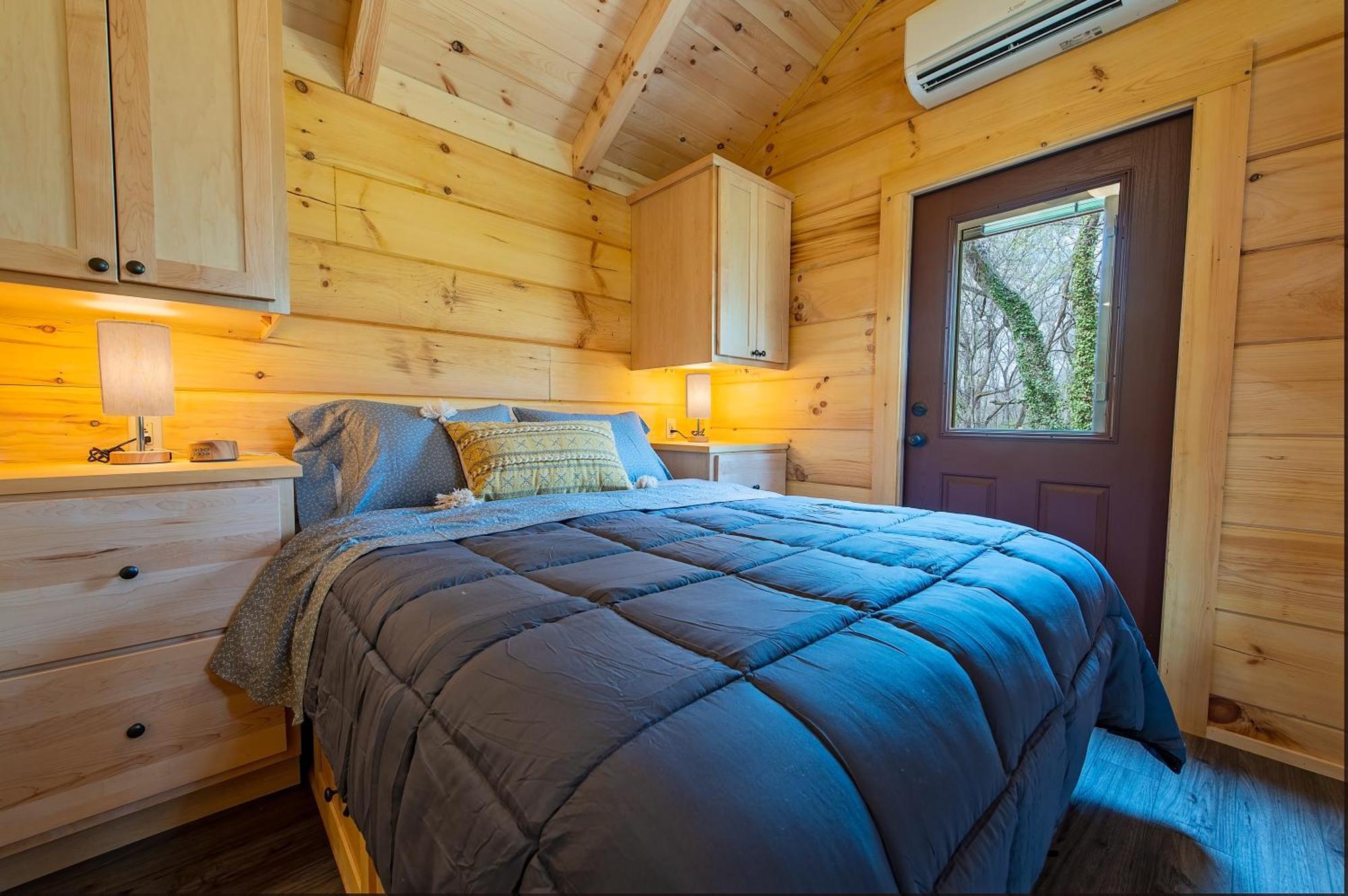 Meg Cabin Tiny Rustic Comfort On Lookout Mtn Chattanooga Exteriör bild