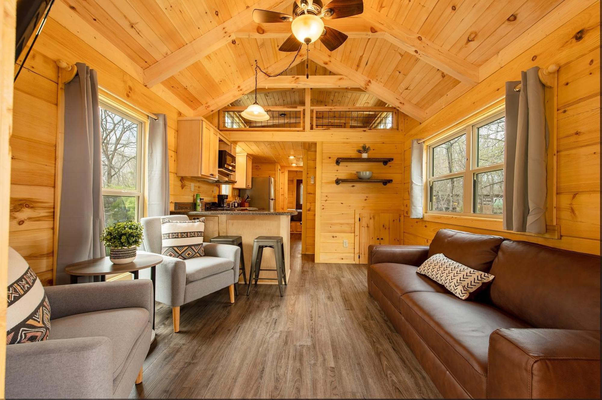 Meg Cabin Tiny Rustic Comfort On Lookout Mtn Chattanooga Exteriör bild
