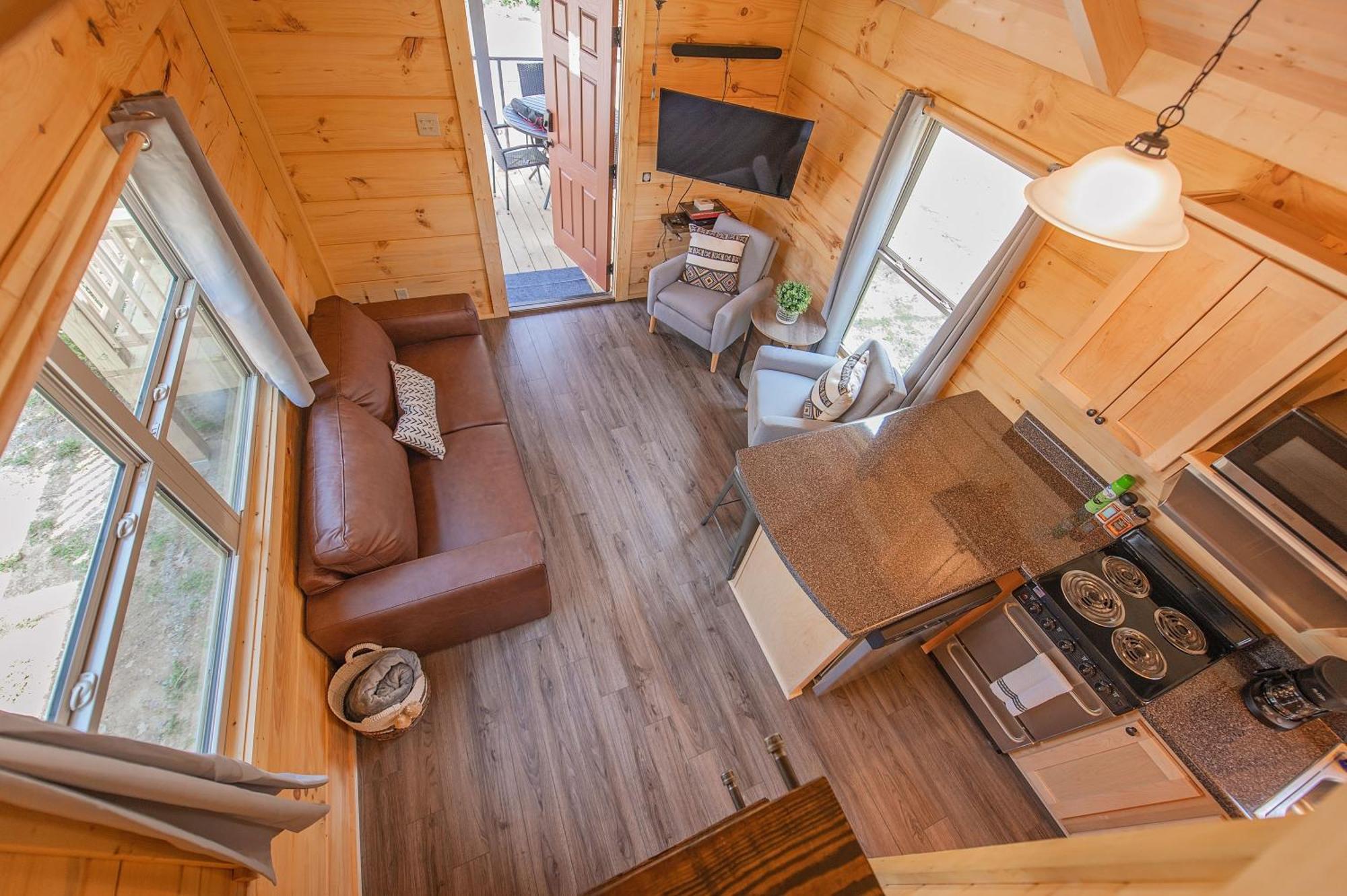Meg Cabin Tiny Rustic Comfort On Lookout Mtn Chattanooga Exteriör bild